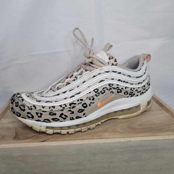 Nike- Women's Air Max 97- Desert Sand- Leopard Print- size 9.5 - Picture 2 of 8